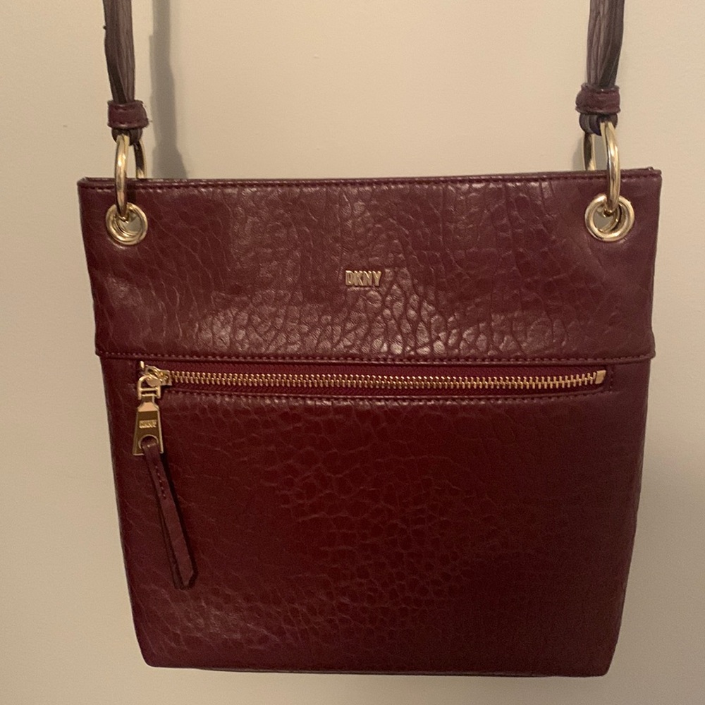 DKNY leather crossbody